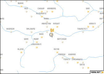 map of Di