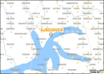 map of Djaguhuga