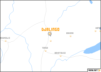 map of Djalingo