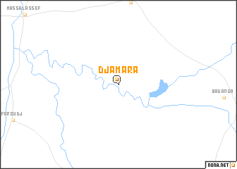 map of Djamara