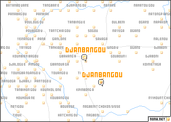 map of Djanbangou