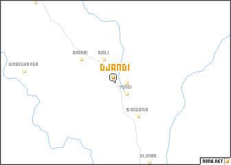 map of Djandi