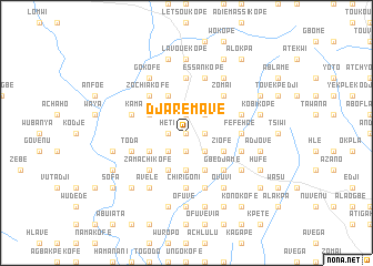 map of Djaremave
