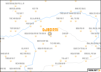 map of Djborni