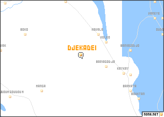 map of Djekadeï