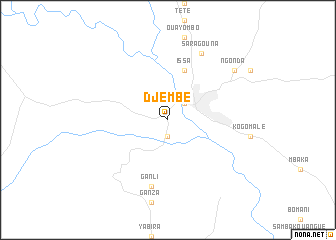 map of Djembé