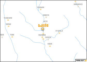 map of Djéra