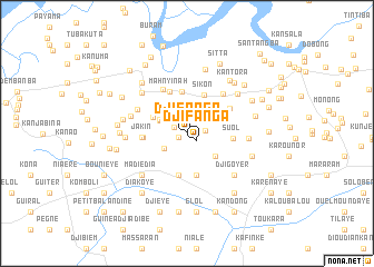 map of Djifanga