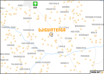 map of Djiguintenga
