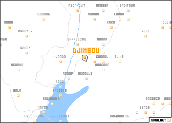 map of Djimbou