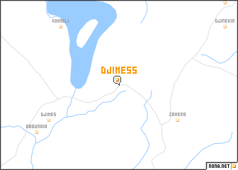 map of Djimess