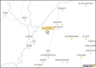 map of Djimèz