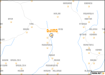 map of Djing