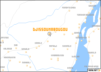 map of Djissoumabougou