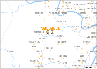 map of Djodje