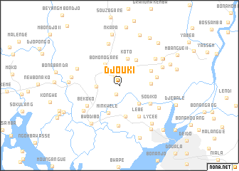 map of Djouki