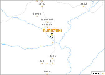 map of Djouzami