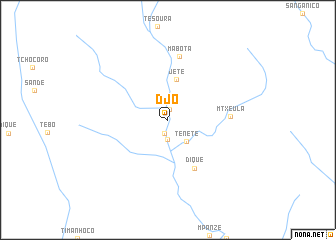 map of Djo