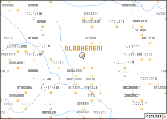 map of Dlabheneni