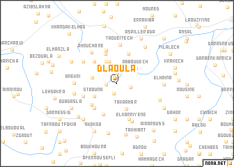 map of Dlaoula