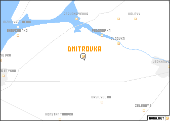 map of Dmitrovka