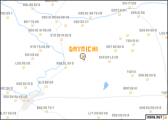 map of Dmynichi