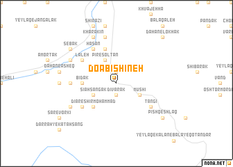 map of Do Ābī Shīneh