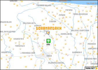 map of Do Āb Mardakh