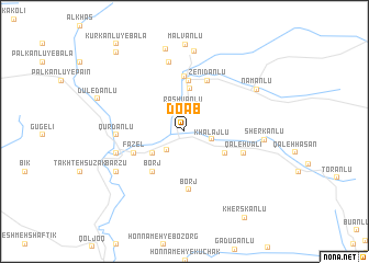 map of Do Āb