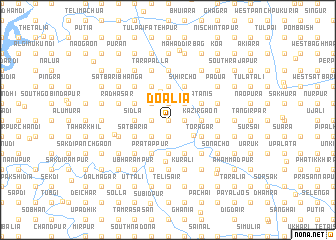map of Doālia