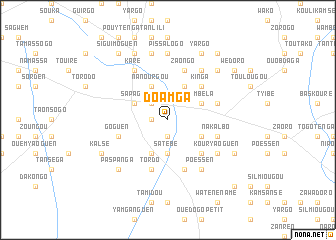 map of Doamga