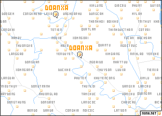 map of Ðoàn Xá