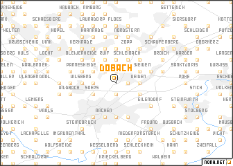 map of Dobach