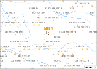 map of Doba