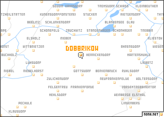 map of Dobbrikow