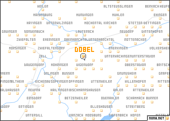 map of Dobel