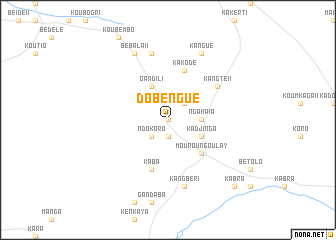 map of Dobengué