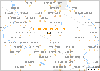 map of Döberner Grenze