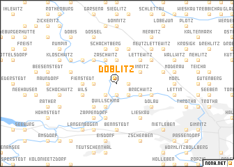 map of Döblitz
