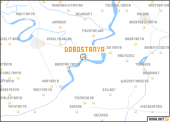 map of Dobostanya