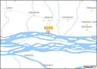 map of Dobo