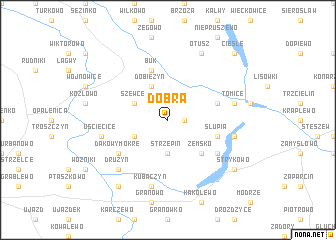 map of Dobra