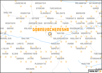 map of Dobreva Cheresha