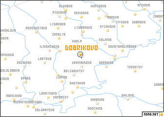 map of Dobrikovo