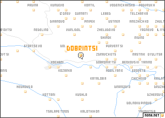 map of Dobrintsi