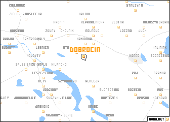 map of Dobrocin