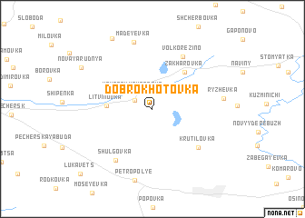 map of Dobrokhotovka