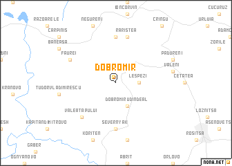 map of Dobromir