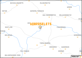 map of Dobroselets