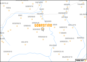 map of Dobrotino